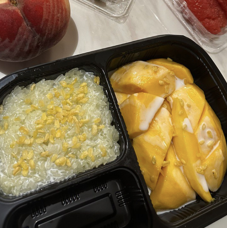 Chef Ple’s Thai mango sticky rice